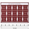 Mr. Pen- Bible Tabs, 75 pcs, Mahogany, Laminated Bible Tabs