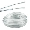 urcianow 50FT 28AWG 2 Conductor Transparent Electrical Wire UL Certified