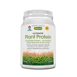 ANDREW LESSMAN Ultimate Plant Protein - Delivers Essential and Non-Essential Amino Acids for Muscle Support - No Additives. Non-GMO. Gluten-Free 60 Servings