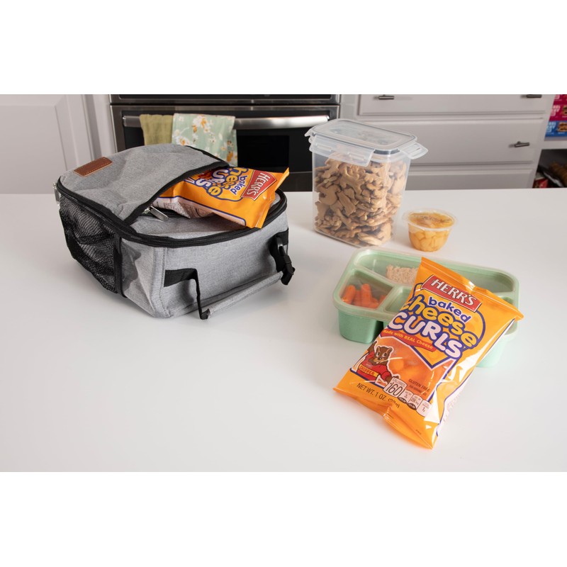 Herr's Baked Cheese Curls, 3 Ounce (Pack of 20 Bags)