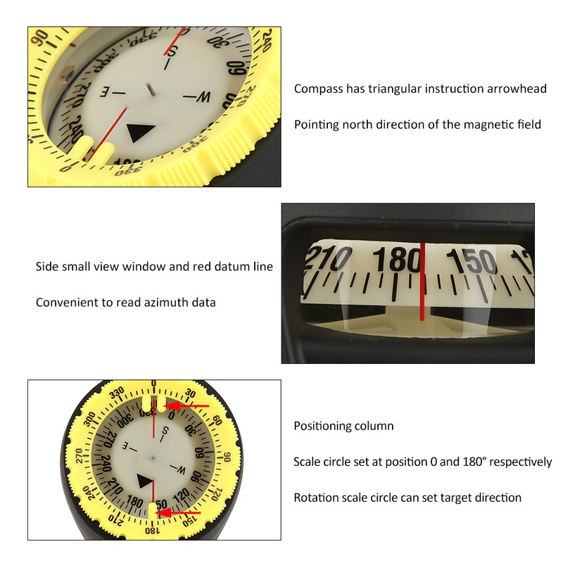 CP-991 Lightweight Strong Magnet 50M Watch Balanced Waterproof Underwater Luminous