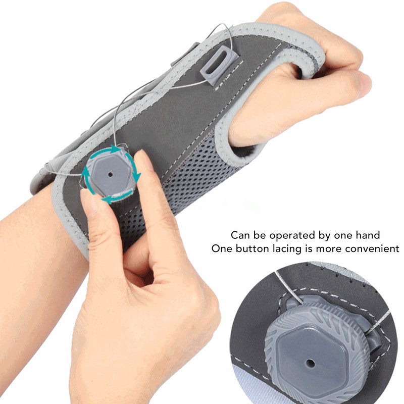 Left Hand Wrist Support Brace Portable Palm Wrist Orthopedic Brace