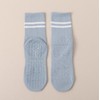 Susani Non-Slip Pilates and Yoga Toe Socks with Grip Pads - Blue Men's Pilates Socks White 2ea