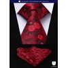 HISDERN TA5-01S Business Necktie, Square Set, 5 Pieces, Stylish, Gift