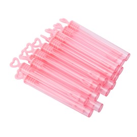 Mini Bubble Wands Heart Shaped Bubble Sticks for Kids Wedding Game Favor 50pcs