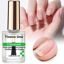 Tinovo Uno 3PCS 3 Day Nail Care Keratin Amino Acid Formula for Superior Nourishment Manicure Treatment with High Brightness & Scratch Resistance 12ml