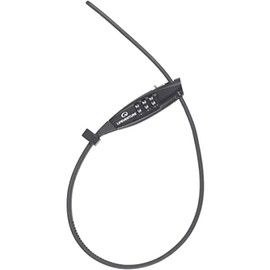 Lifeventure Sliding Utility Lock With 3-Digit Lock Code, Ideal For Bike Stops, Buggies, Strollers And Securing Items Quickly And Conveniently, Black