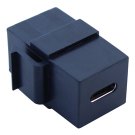 My Cable Mart USB 3.1 Type C Female Connectors, 5Gbps Support, Color: Black