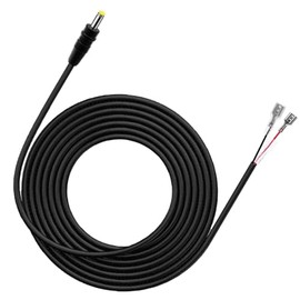 Trail Camera Accessories,Trail Camera Power Cord,5.5x2.1mm DC Plug Compatible,Ideal for Connection with Portable Power Banks,Solar Panels,Game & Doorbell Cameras (5.5x2.1mm)