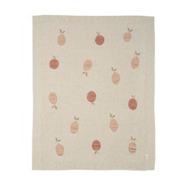 Mamas & Papas Small Knitted Blanket, Fruit