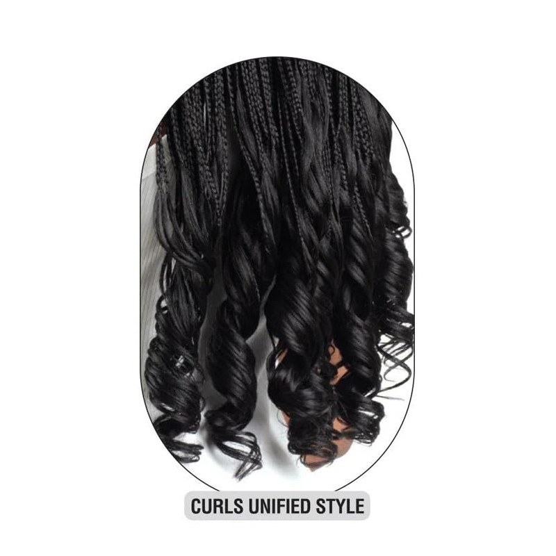 CHERISH SYNTHETIC CURLY BOUNCY HAIR EXTENSION BRAID - 4 x