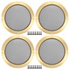 ACROPIX Universal 5" Car Speaker Grills Cover Mesh Round 5