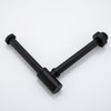 RANDOM Brass Round Bottle P Trap 1 1/4,Raise and Lengthen