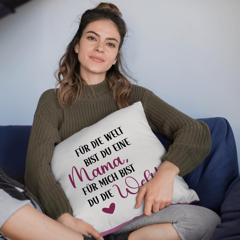 glitzertassen.de® | Für die Welt bist du eine Mama |