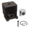 Cylinder Piston Assembly Kit 33.5mm Aluminum Alloy Trimmer Cylinder Piston