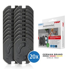 Steckdosensicherung, schwarz, 20 Stück