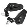 Motorcycle Rear View Mirror 22mm Handlebar Mirror 360 Degree Rotation