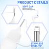 100 Pcs Precision Tip Applicator Bottle,10ml Mini Needle Glue Squeeze