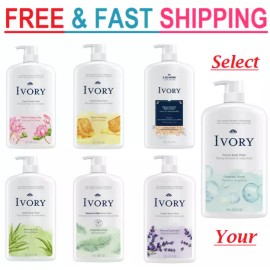 Ivory Mild and Gentle Body Wash Original Scent 35 oz. Choose Your Scent - Aloe Scent