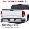 CONLLCON Tail lights Assembly Compatible with 2019-2024 GMC Sierra 1500