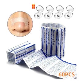 Nasales Anti Ronquido Descanso Mejora Respiración+clips