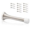 KOVOSCH 14 Pack Spring Door Stopper Brushed Satin Nickel- 3-1/4"