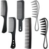 AUXHCYL Set of 6 Wide Tooth Combs, Curl Comb, Hair