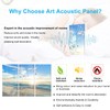 JBER Art Acoustic Panels Decorative, 6 Pack Acoustic Panels Art