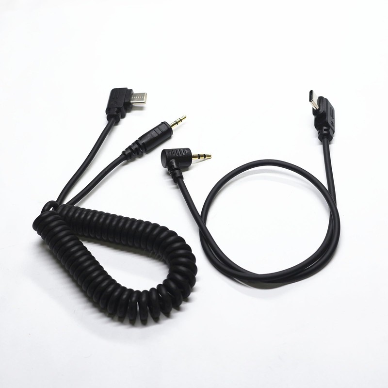 DYTDIEYINGTU 2.5mm-Type c Shutter Release Connection Cable for Sony Camera