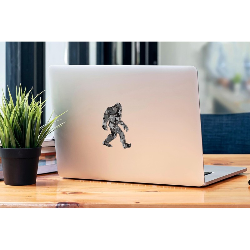 SQUATCH METALWORKS Vinyl Sticker - Sasquatch Decal - Bigfoot Bumper