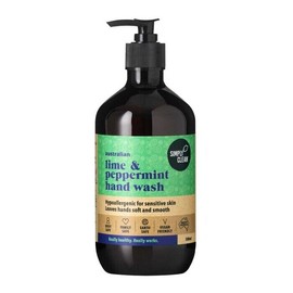 Simply Clean Lime & Peppermint Hand Soap, 1L