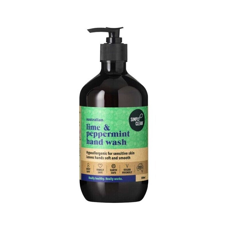 Simply Clean Lime & Peppermint Hand Soap, 1L