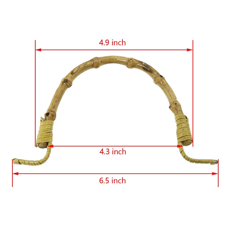 Ruiwaer Bamboo Teapot Handle for Ceramic and Pottery Tea Pots