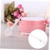 Baluue 6pcs Refillable Lip Gloss Tubes Transparent Lollipop Lip Gloss
