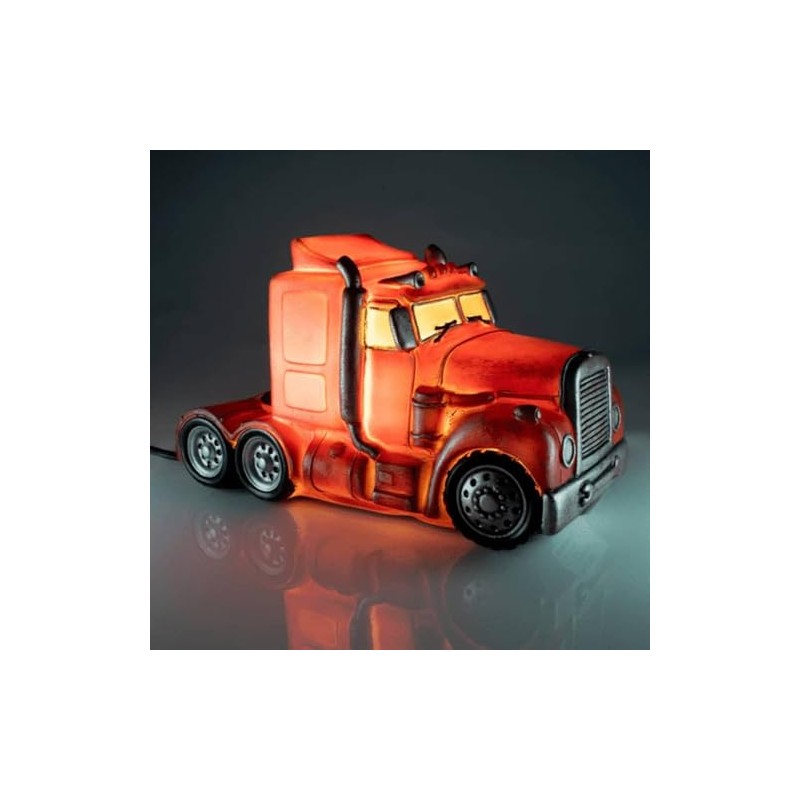 MDI Australia Red Semi-Trailer Truck LED Table Lamp