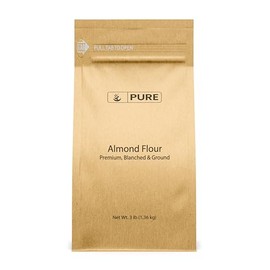 Pure Original Ingredients Almond Flour (3 lb) Blanched Almonds, Extra Fine, Grown in California