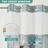 Shellspace No Hook 3 in 1 Shower Curtain with Snap
