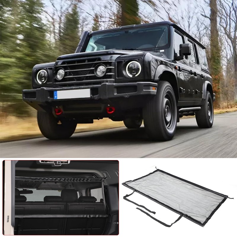 Tumukiw Trunk Cargo Barrier Compatible with Ineos Grenadier 2020-2024, Adjustable