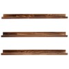 MBYD 48 Inch Picture Ledge Shelf Set of 3, Wall