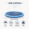 100cm / 150cm Water Splash Pad Sprinkler Mat – Thickened