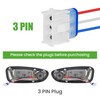 10L0L Golf Cart Head Light Kit for EZGO RXV 2008-2015