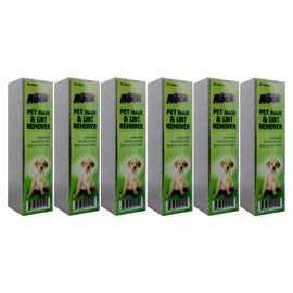 Magna Rock Pet Hair Remover for Car Interior, Dog and Cat Fur Removal Made Easy (6 Pack)
