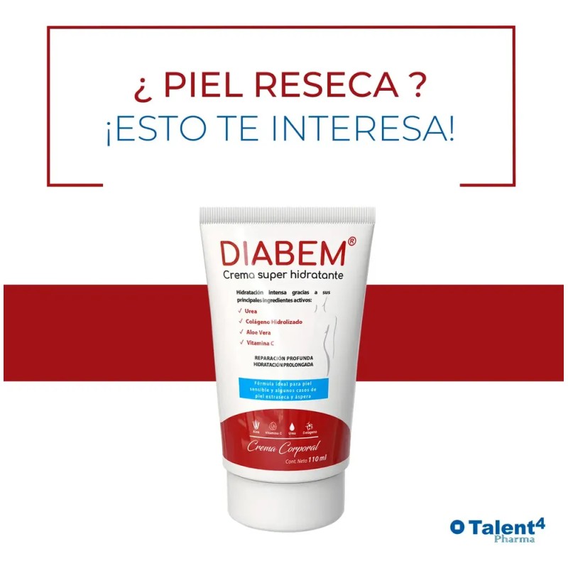 Crema Super Hidratante | Diabem | Para Piel Extra Seca