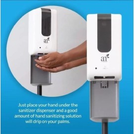 Artnaturals Automatic Hand Sanitizer Dispenser With Floor Stand And Sanitizer Refills