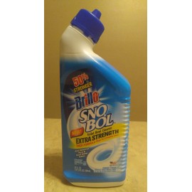 brillo sno bol 24 ounce toilet bowl cleaner extra strength 50% stronger