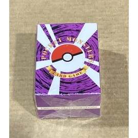 Pocket Monsters Card Game 120 Card Booster Box New Sealed