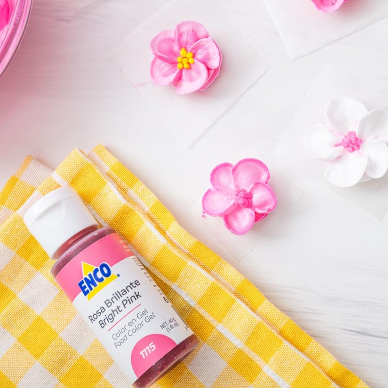 ENCO Color en Gel Rosa Brillante 250g