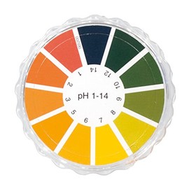 Camlab 1138819 Universal Indicator Paper, pH 1-14, 7 m x 7 mm Reel