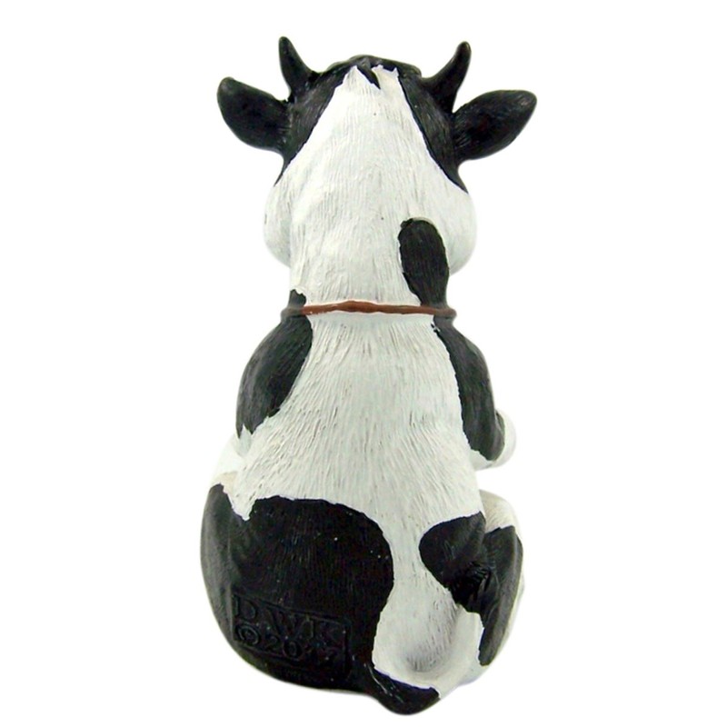 Cow Toothpick Holder Set Decorative Country Kitchen Decor Figurine