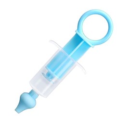 Nasal Rinse (10 ml), Nasal Aspirator Baby, Nasal Suction Tip, Nasal Irrigator, Syringe Nose Rinse for Newborns, Reusable, Blue